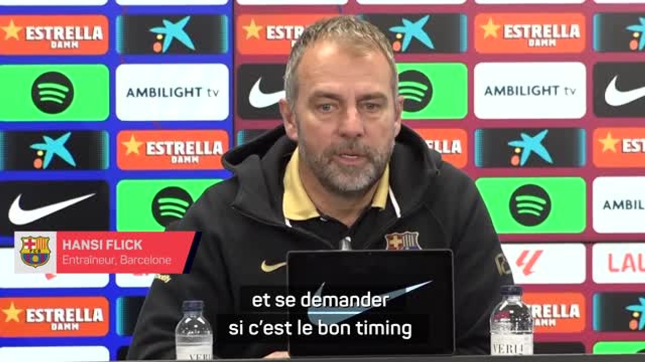 Barcelone - Flick dans la roue du Real Madrid : "Protéger les clubs espagnols engagés en Ligue des champions"