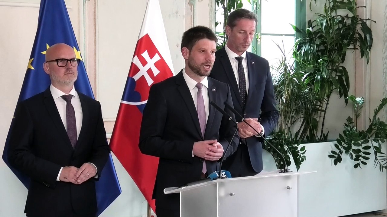 ZÁZNAM: Brífing opozície po okrúhlom stole u prezidenta SR