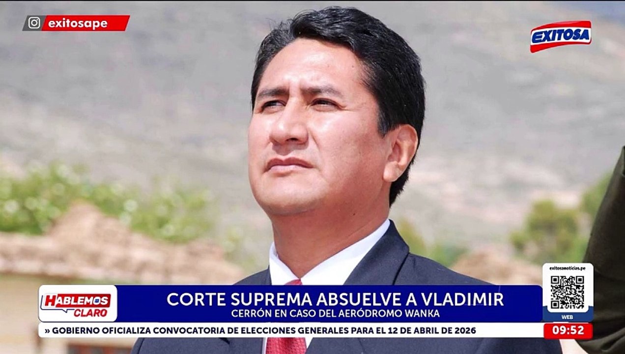Vladimir Cerrón: Poder Judicial absuelve al líder de Perú Libre en caso Aeródromo Wanka