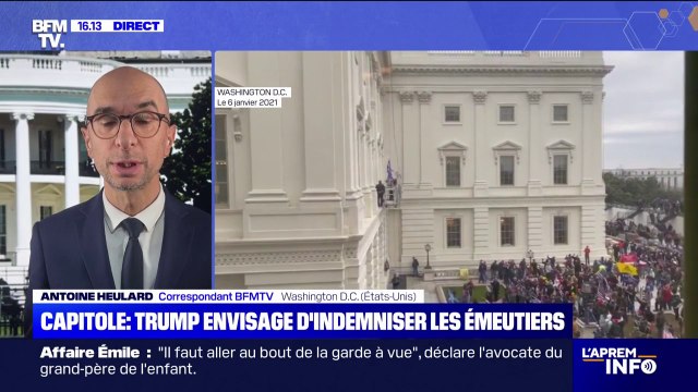 Assaut du Capitole: Donald Trump envisage d'indemniser les émeutiers