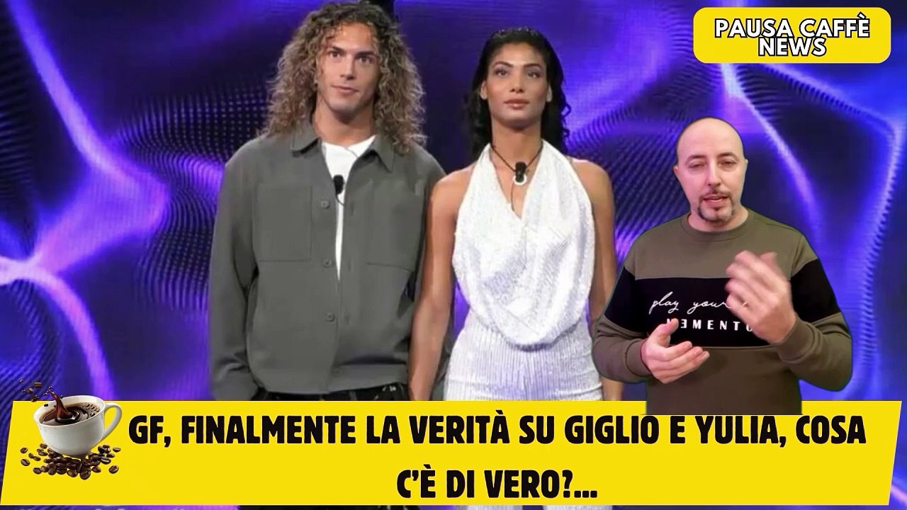 GF, finalmente la verità su Giglio e Yulia, cosa c’è di vero...
