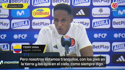 Yerry Mina: "100% seguro que estaremos en el Mundial"