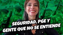 Seguridad, PGE y gente que no se entiende, por Marta Flich