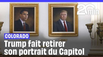 Colorado : Donald Trump fait retirer son portrait « délibérément déformé » du Capitole