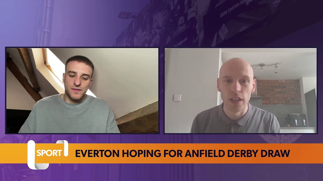 Everton look ahead to Merseyside Derby at Anfield