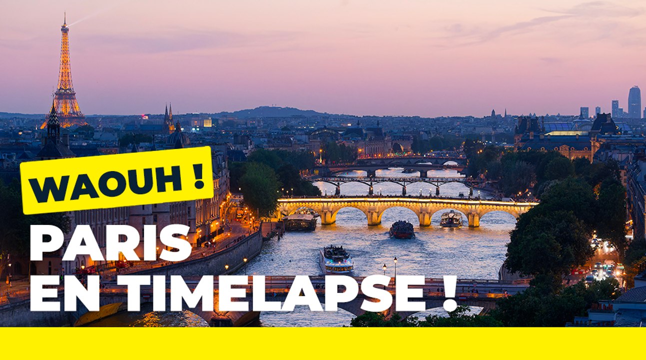 Tout ce qui fait Paris en timelapse | Paris, ville lumière | Ville de Paris