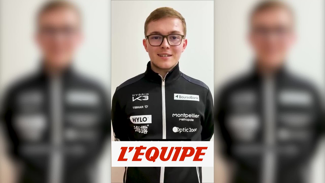 Alexis Lebrun s'est blessé de frustration face à Félix - Tennis de table - Championnats de France