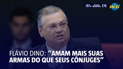 Flávio Dino: "são mais apaixonados pelas suas armas que pelos seus cônjuges"