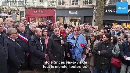 Retour sur la marche silencieuse contre l'antisémitisme à Orléans