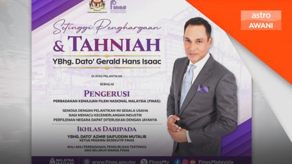 Hans Issac kembali pegang jawatan pengerusi FINAS