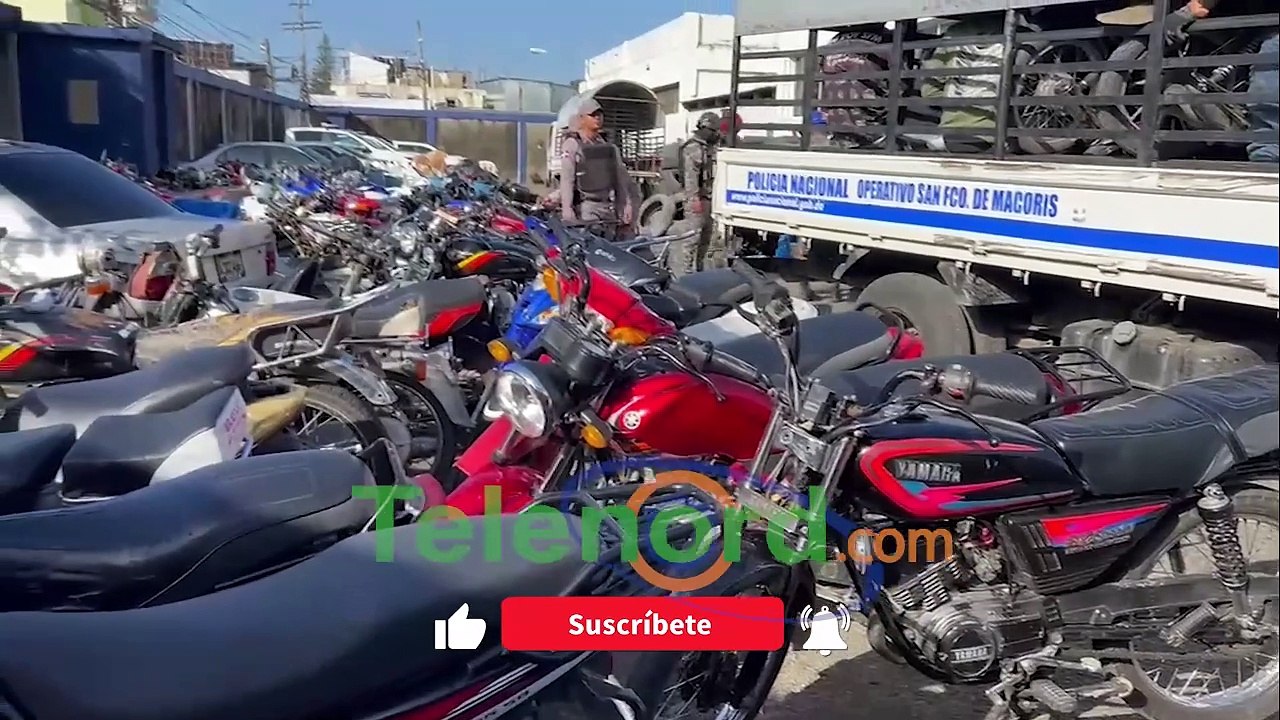 Varios detenidos y motocicletas retenidas durante segundo día de huelga en SFM