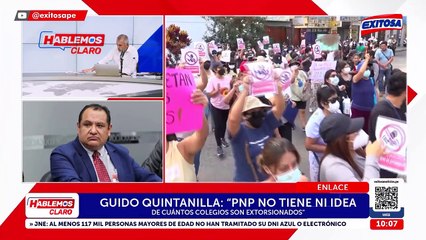 Más de 500 colegios han sido víctima de extorsión: "Hay muchos que están cerrando"