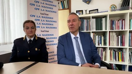 Siena, le parole del Questore Ugo Angeloni