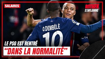 Salaires Ligue 1 : "Le PSG est rentré dans la normalité" juge Rothen