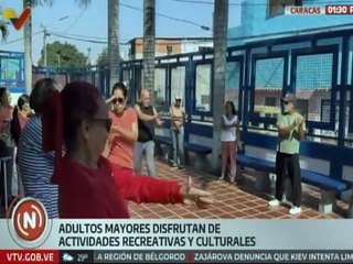 Casa de los Abuelos de la parroquia 23 de Enero dispone de diferentes actividades recreativas