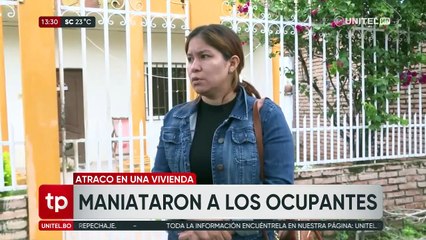 Sujetos maniataron a dos niños y a personal de limpieza para robar en una casa del barrio Guapurú