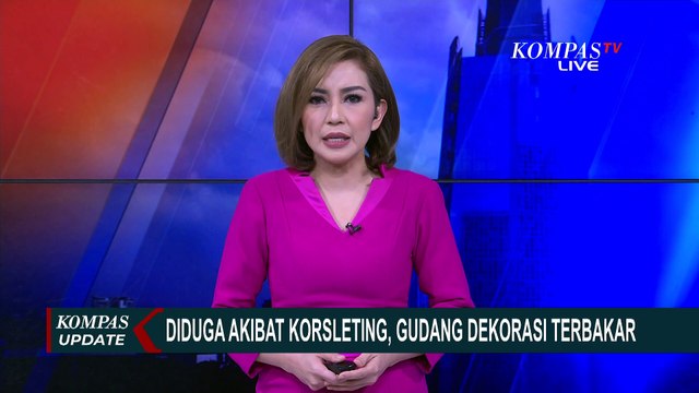 Diduga Akibat Korsleting, Gudang Penyimpanan Dekorasi Pernikahan dan Katering