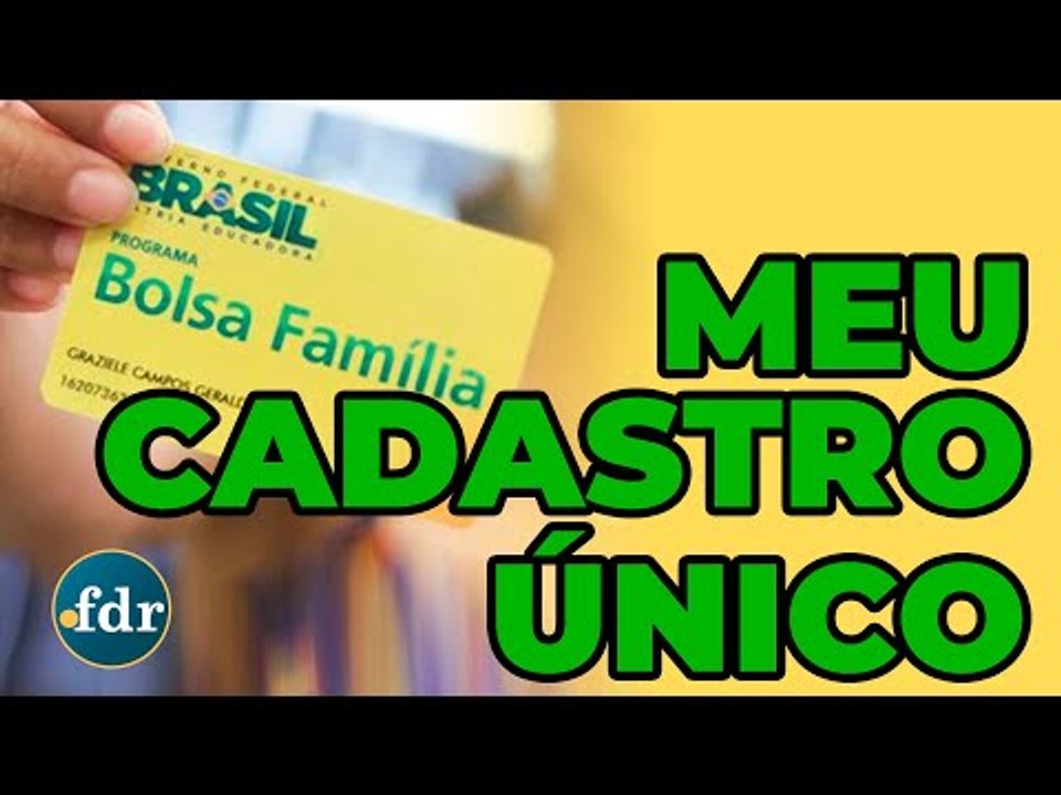 Cadastro Único: Inscrição, Atualização, Consulta e Agendamento CadÚnico