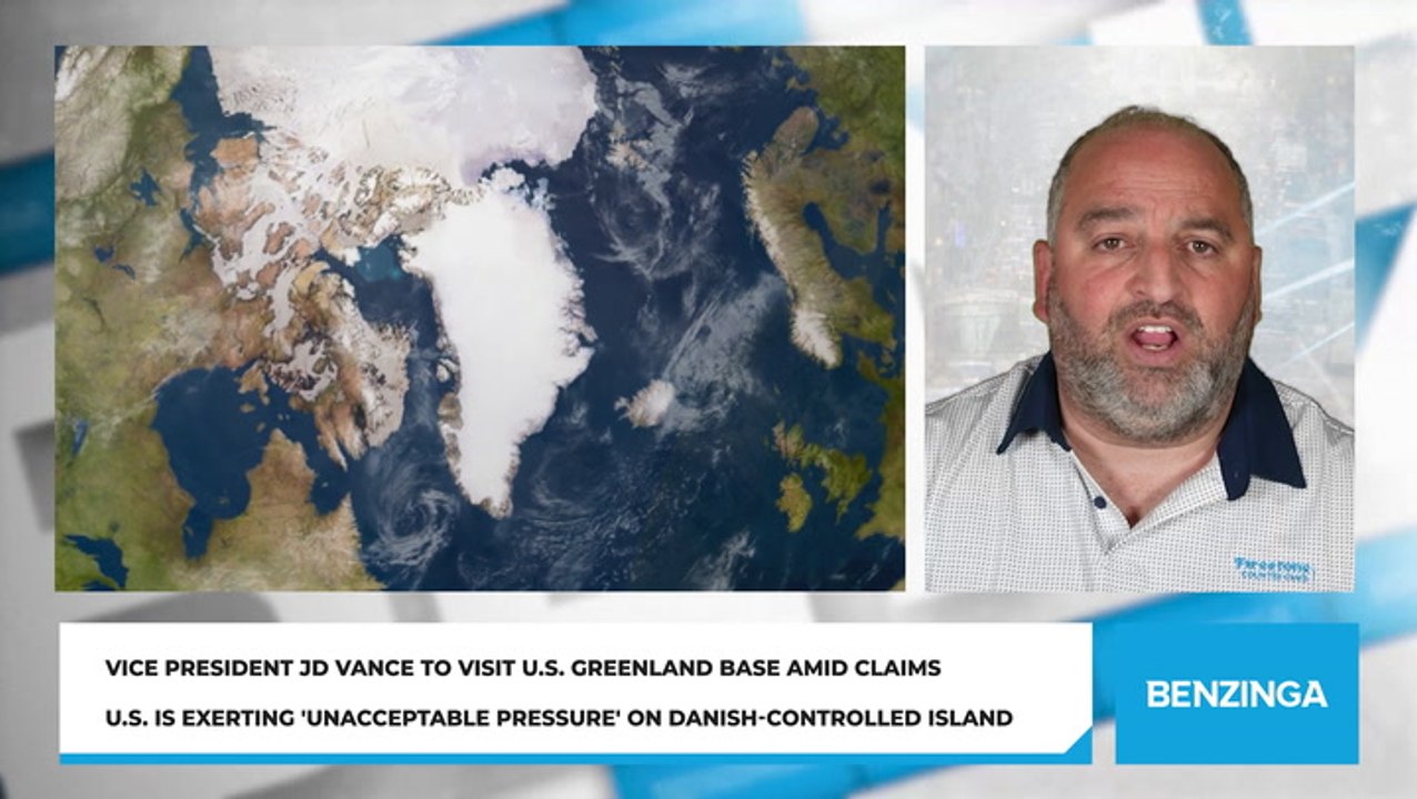 Vice President JD Vance To Visit U.S. Greenland Base Amid Claims U.S. Is Exerting 'Unacceptable Pressure' On Danish-Controlled Island