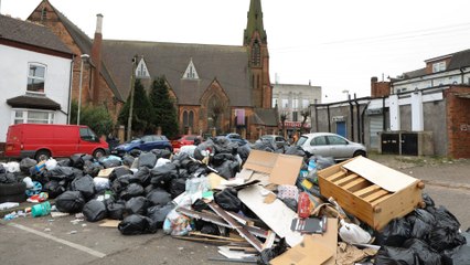 The Birmingham Bin Strikes have entered their third week