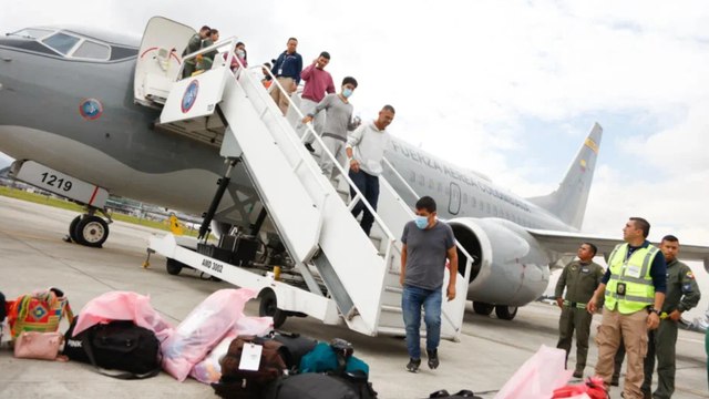 ¿Cuántos migrantes colombianos han sido deportados de EE. UU. tras orden de Donald Trump?