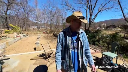Helene survivor recounts escaping floodwater