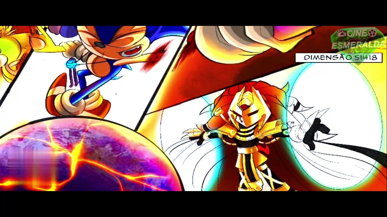 Sonic Execution: "Chaos Emerges" [Comic Dub] Dublado - Fleetway Super Sonic VS Lord X
