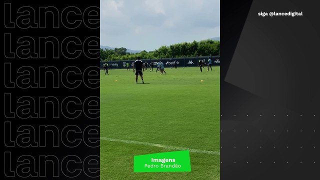 Vasco treina para enfrentar o Santos