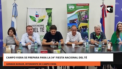 Campo Viera se prepara para la 34° Fiesta Nacional del Té