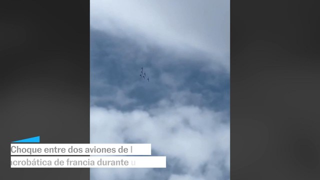 Dos aviones se estrellan tras una colisión en pleno vuelo en Francia