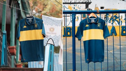 Génova saca jersey en honor a los 120 años de Boca Juniors