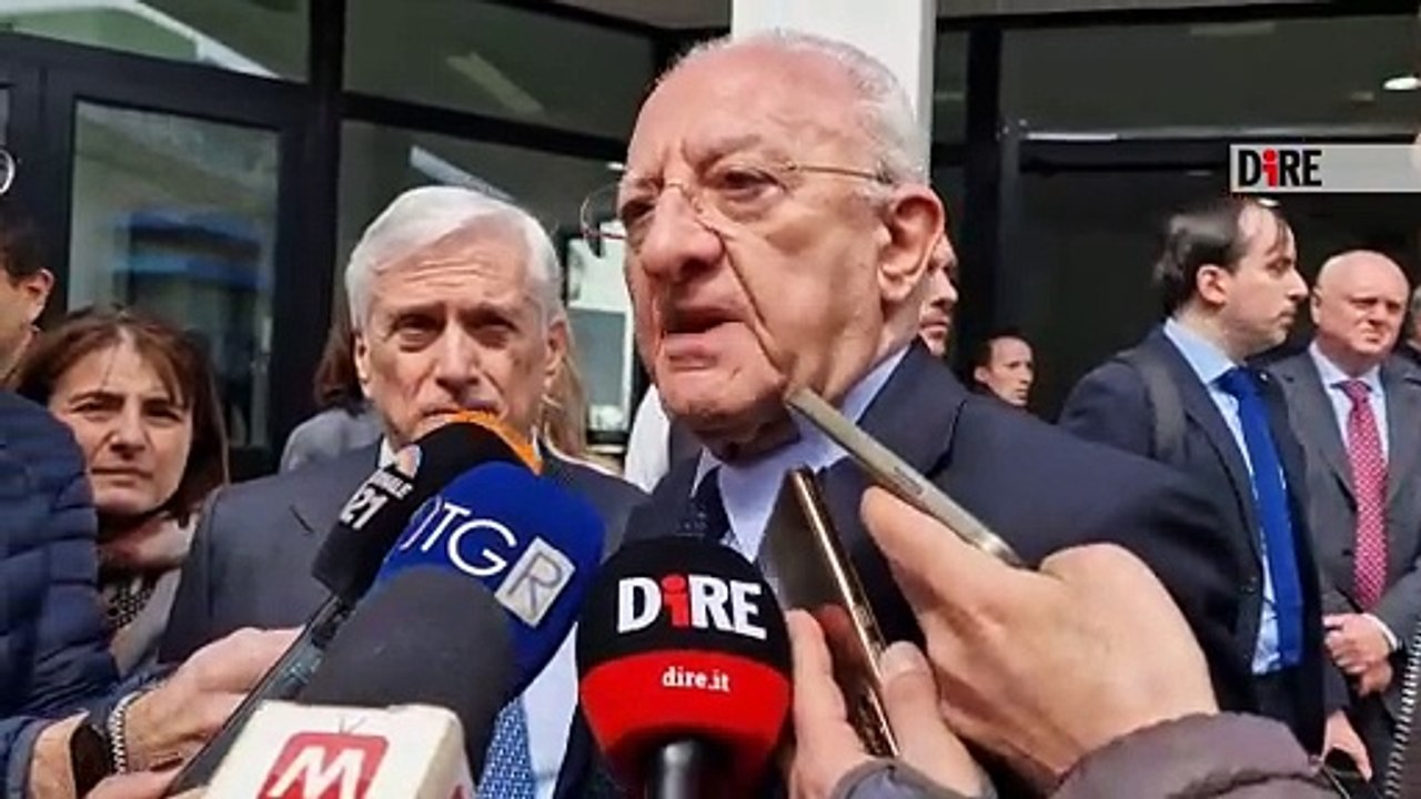 Napoli  - IFINE VITA. DE LUCA: PROMUOVERE AUDIZIONI SOGGETTI INTERESSATI  (26.03.25)