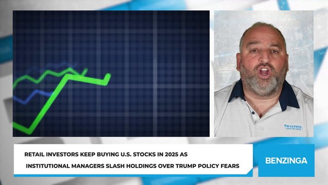 Retail Investors Keep Buying U.S. Stocks in 2025 as Institutional Managers Slash Holdings Over Trump Policy Fears