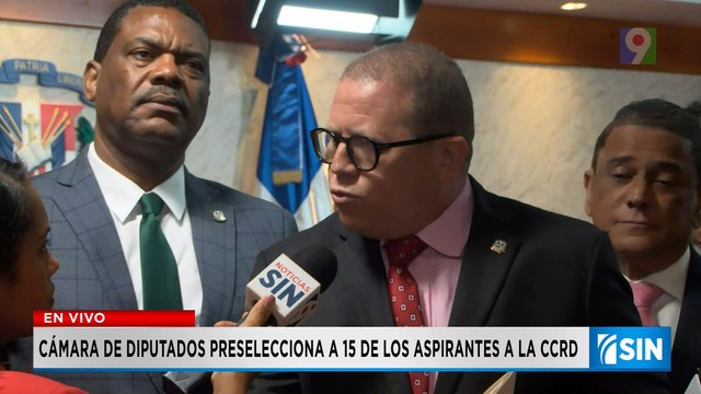 Cámara de Diputados conformó ternas de finalistas para Cámara de Cuentas| Primera Emisión SIN