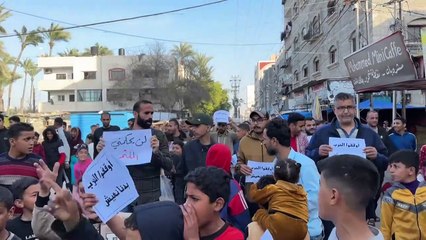 Novos protestos contra o Hamas em Gaza