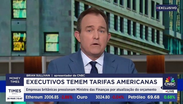 Executivos temem tarifas de Donald Trump nos EUA, segundo levantamento | CNBC BREAKING