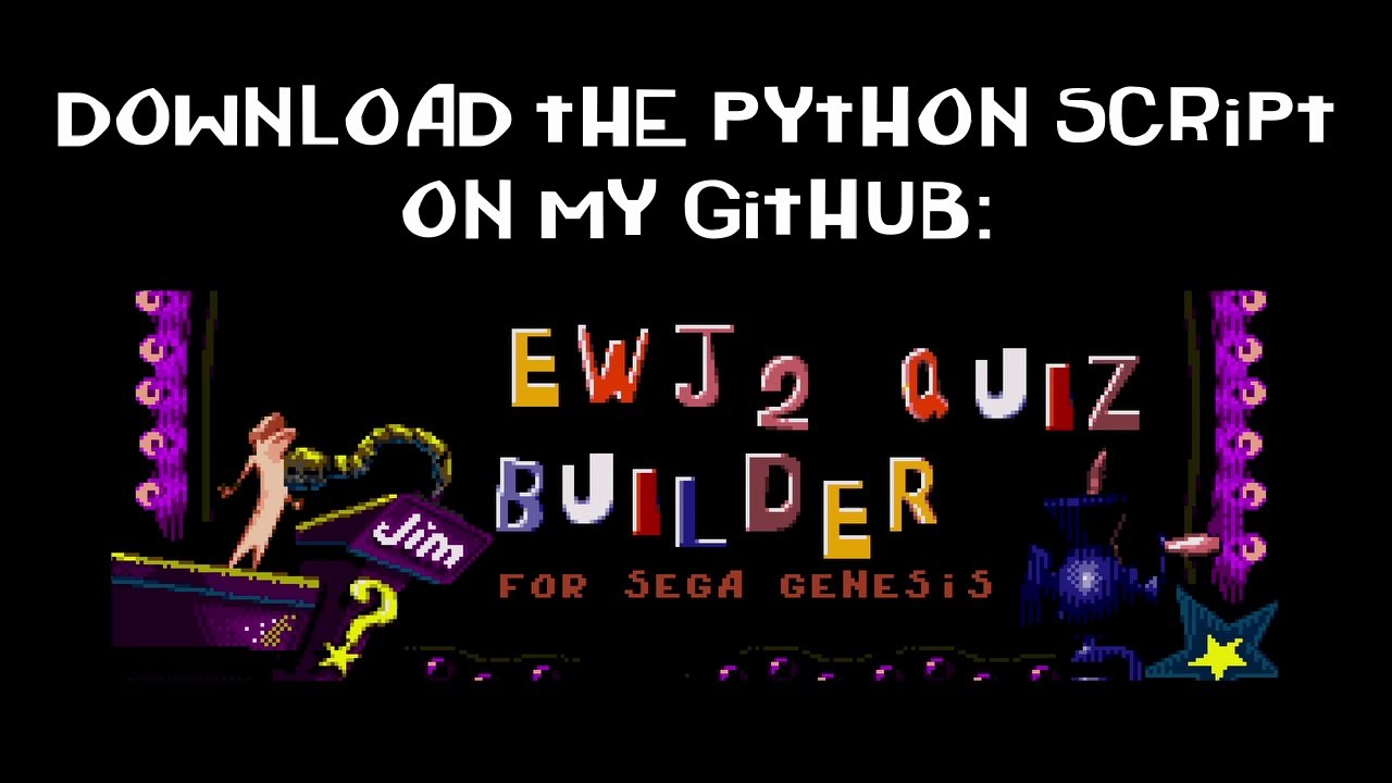 Earthworm Jim 2 MOD - Custom Quizzes Showcase