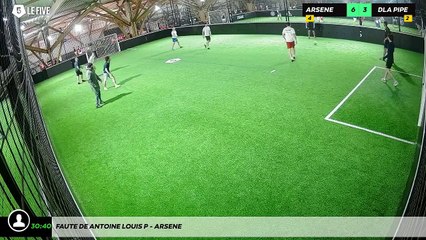 Faute de Antoine Louis P - Arsene