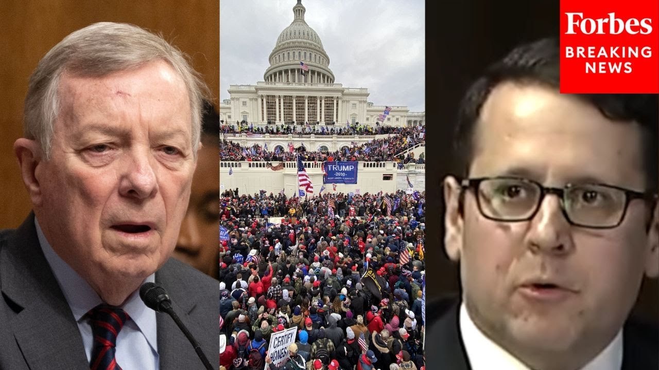 Dick Durbin Asks Witness Point Blank If Trump 'Crossed The Line' In Pardoning January 6th Rioters