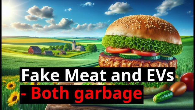 Why the Push for Fake Meat and EVs Ignores the Reality of Sustainable Farming and Manufacturing