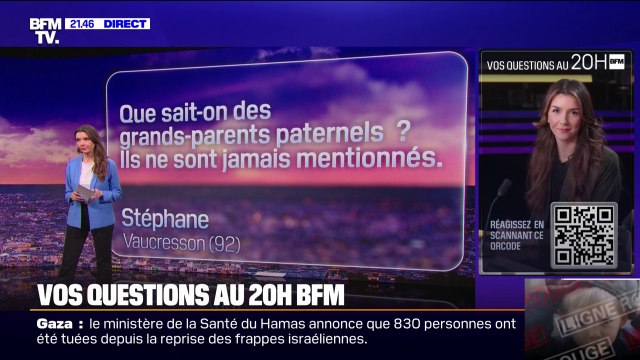 VOS QUESTIONS - Que sait-on des grands-parents paternels ?