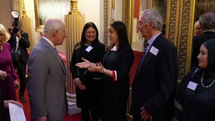 King and Queen host reception for media representatives