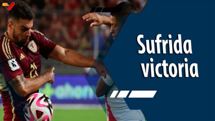 Tiempo Deportivo | La Vinotinto sufre en casa pero se mantiene con vida