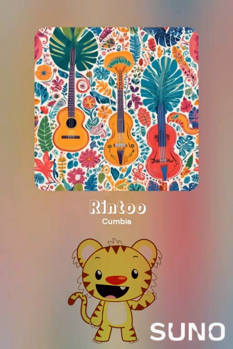 LA CUMBIA DE RINTOO EL TIGRE [CUMBIA ORIGINAL CORTA] [NI HAO, KAI-LAN] [SUNO AI] 2025