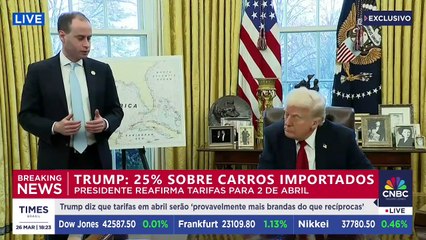 BREAKING NEWS: Trump anuncia tarifas de 25% sobre carros importados