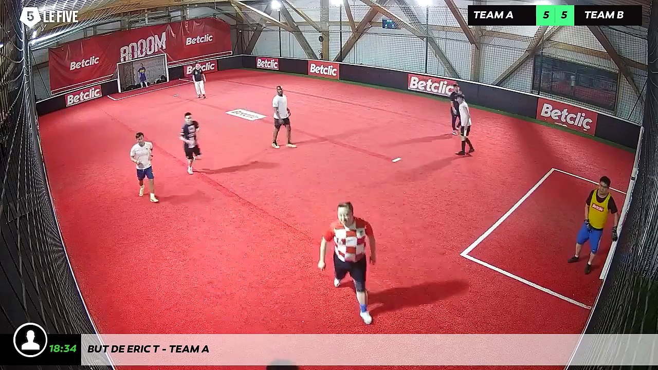But de Eric T - Team A