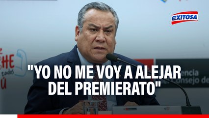 Adrianzén descarta dejar el premierato tras cambios en el gabinete: "Me mantendré al costado de la presidenta"
