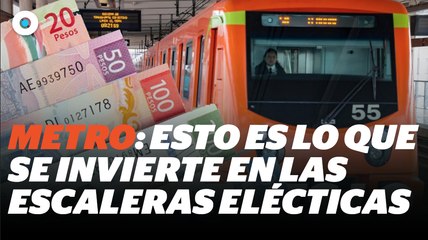 Metro de la CDMX gasta millones de pesos para el arreglo de escaleras eléctricas I Reporte Indigo