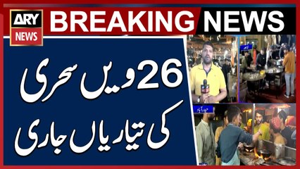 Preparations Underway for 26th Sehri Across the Country