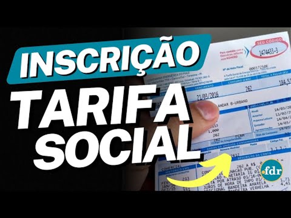 TARIFA SOCIAL: VEJA COMO SE INSCREVER PELO CADASTRO ÚNICO E GANHAR DESCONTO NA CONTA DE LUZ